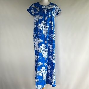 Ui-Maikai Vintage Floral Maxi Dress - NSF